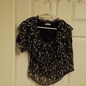 Women's Elegant Ruffled Summer Blouse